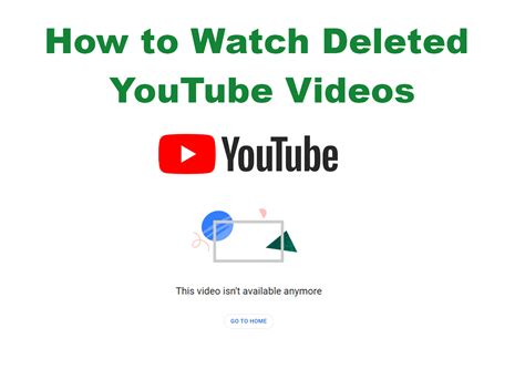 deleted youtube video watcher